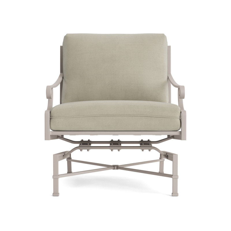 Venetian Outdoor Lounge Chair, Fusion Moccasian, Dove Smooth
