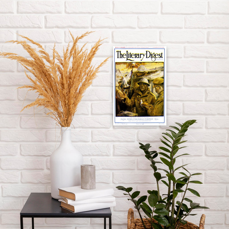 1910, mars 1910, couverture, Literary Digest, H 18 po x l 12 po