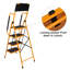 Newport 4 - Step Steel Folding Step Stool