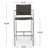Royalston 2 - Person Wicker Patio Dining Set with Square Table