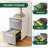 Metal Mobile File Cabinet with 2 Drawers