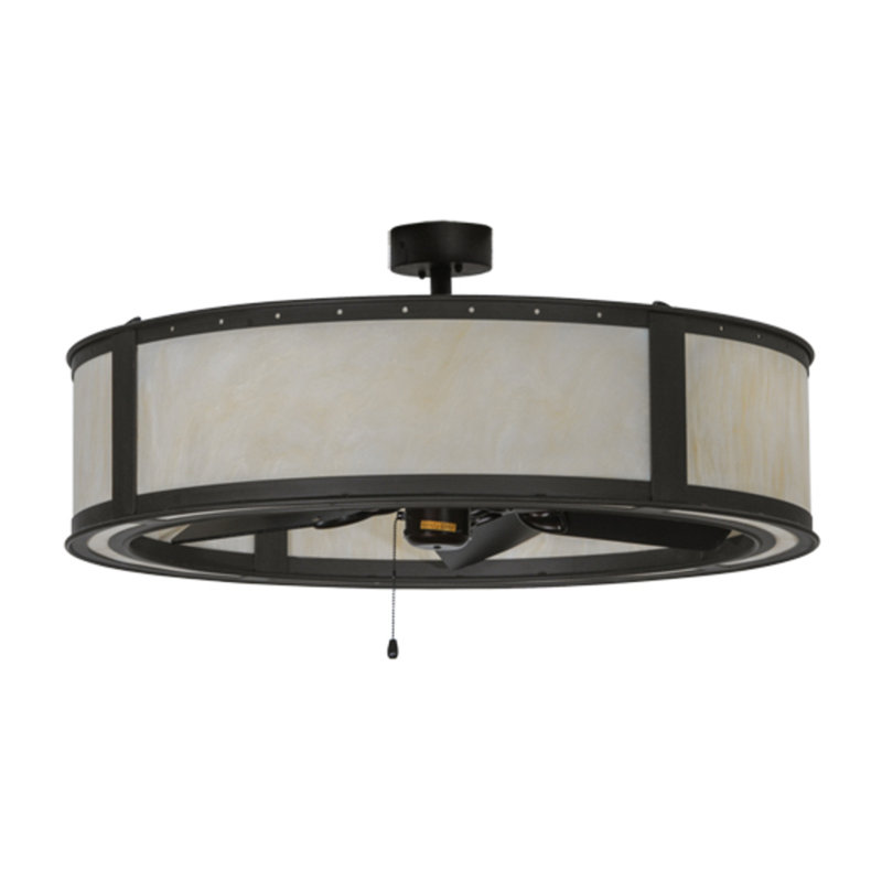 Smythe Craftsman LED Downrod Ceiling Fan