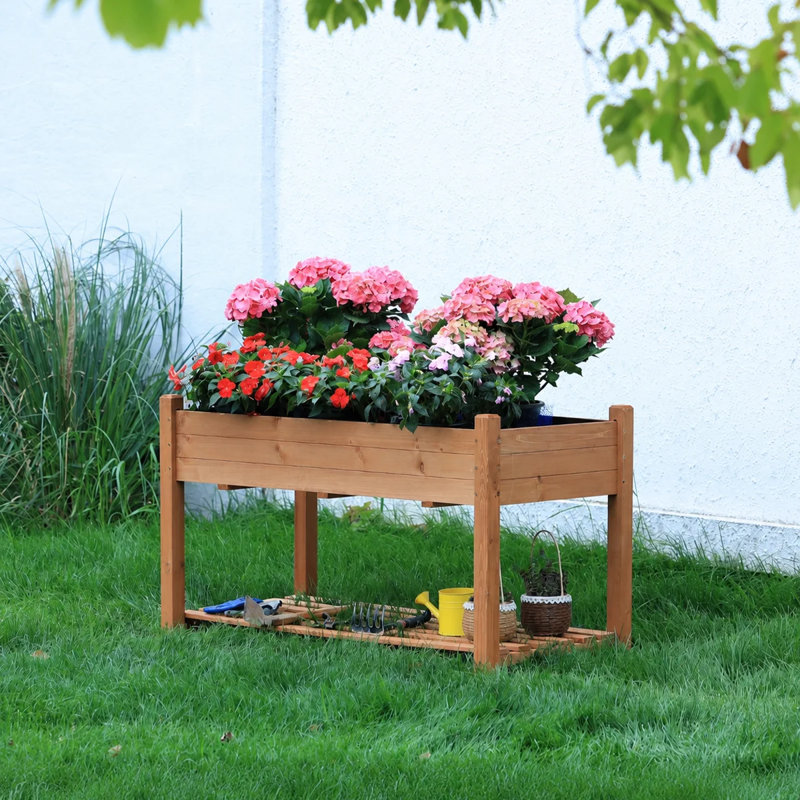 Raised Garden Bed, Brown