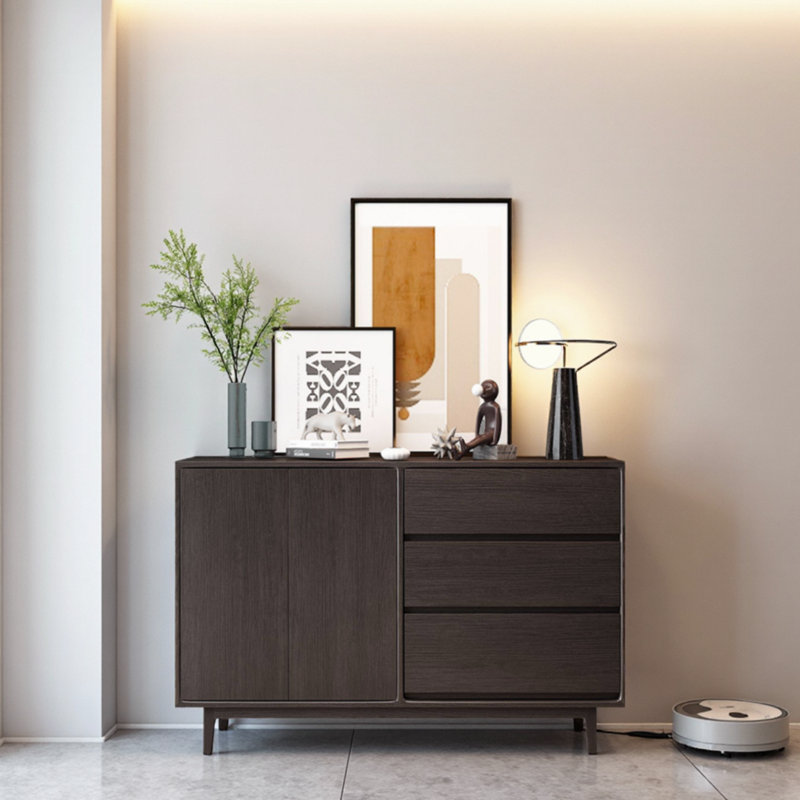 Buffet décoratif Wabi Sabi, H 35,43 po x l 55,12 po x P 15,75 po