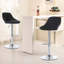 Bigvai Adjustable Height Counter Stool with Metal Frame-1357330413