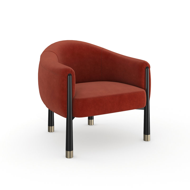 BATON ACCENT CHAIR, Red