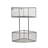 Metal Wall Organizer with Wall Baskets