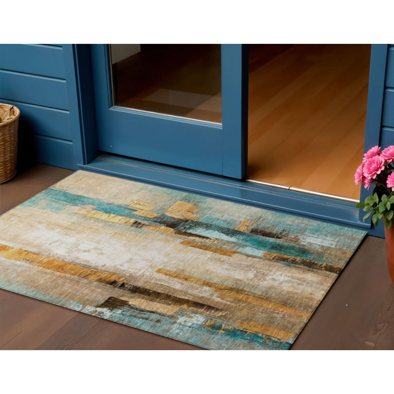Abstract Indoor / Outdoor Rug