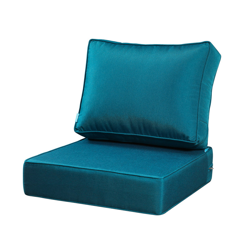 Coussin de siège intérieur / extérieur, Paon, 2