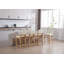 Tabouret de comptoir rembourré Alayha-845734063