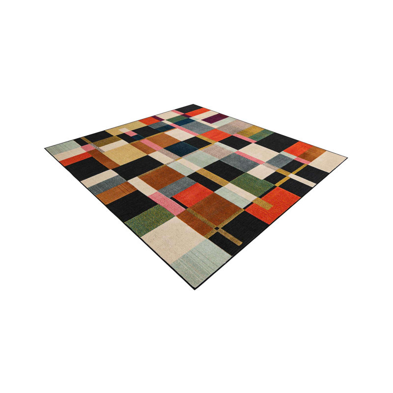 Tapis Bungalow Rose Tamaris Caimin, Carré 7 pi 10 po