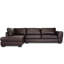Avetik Faux Leather L-Shaped Sectional-32237508-32237510