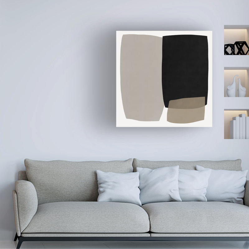 Art sur toile en forme de bolognaise, bol Dan, H 18 po x l 18 po