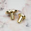 Polished Brass Disc Knobs-128905919
