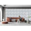 Panneau mural 3D blanc 19,7 po x 19,7 po Falkirk Ross (paquet de 10)