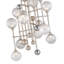 Majorette 12-Light Sputnik Modern Linear Chandelier