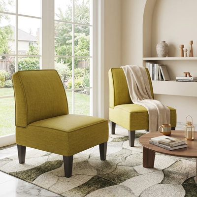 Fauteuil de chambre de 22 po de largeur Leanne