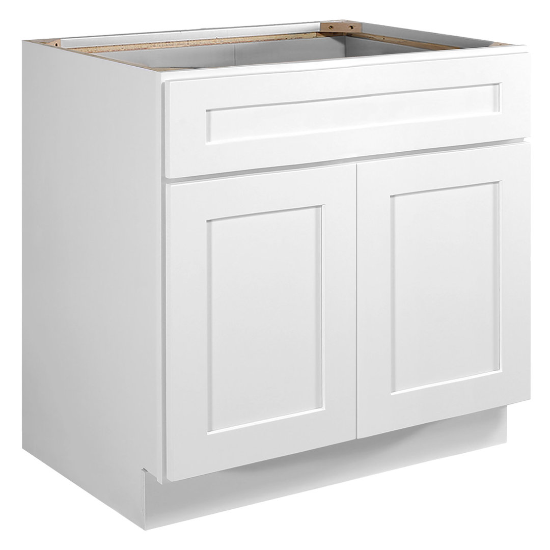 Design House Brookings Fully Assembled Shaker Style Sink Base Kitchen Cabinet Design House 