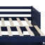 Lit de jour avec couchette coulissante et structure extensible pour une chambre d'amis moderne-1358025779