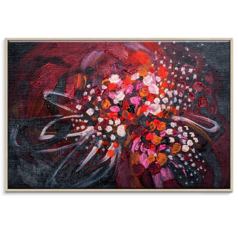Amanda Morie - Painting on Canvas, 51cm H x 76cm W, Timber Floater Frame
