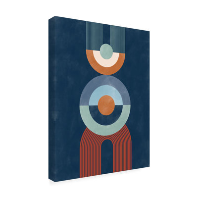 Bolog Elena Ristova   Aspectratiobluerust50 Canvas Art