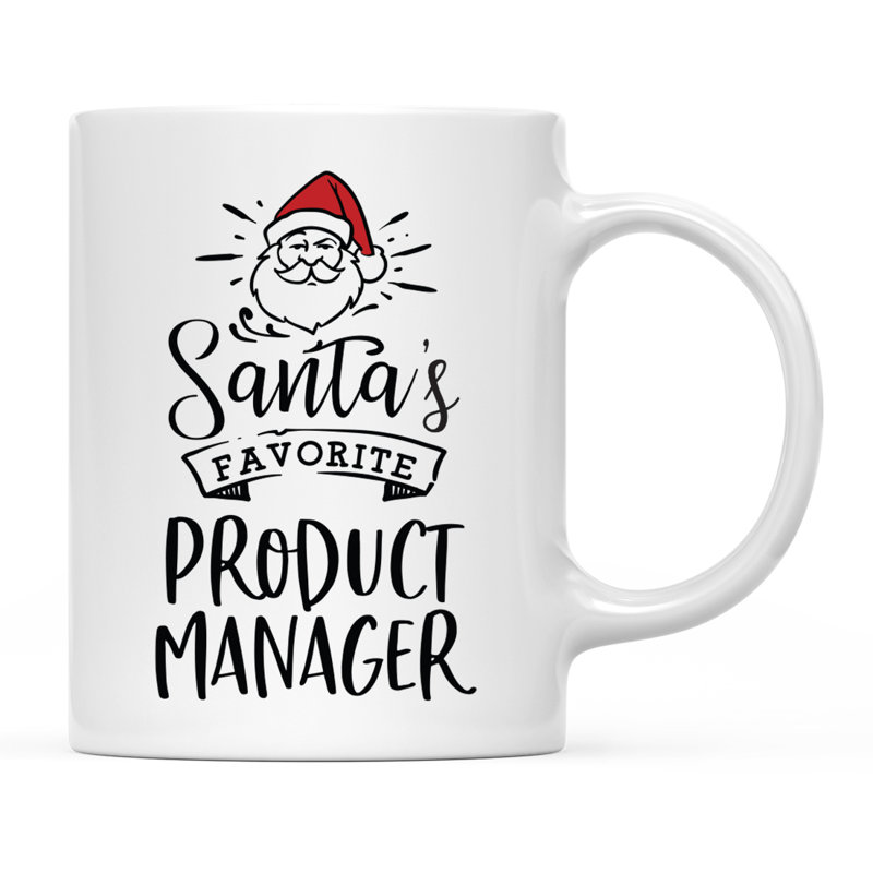 Grande tasse à café Tuileries, « Santa's Favorite Product Manager »