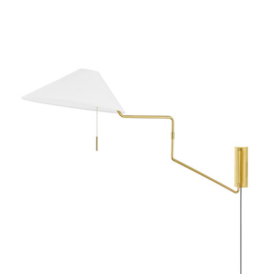 Aisa 1 Light Plug-in Plug-in Sconce