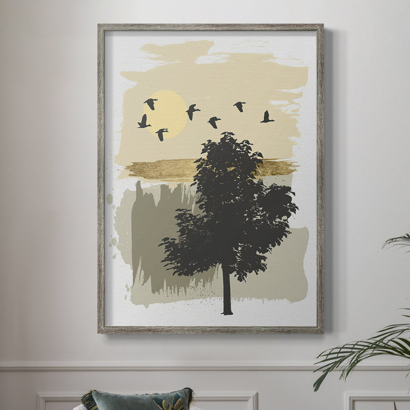 LeavingHome Framed Print - Solid Wood, H 11 po x l 9 po