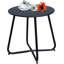 Round Steel Outdoor Side Table-883349972