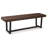 Amarapal Solid Wood Two Tone Bench-1698531419