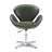 Estus Faux Leather Swivel Barrel Chair-1605952580