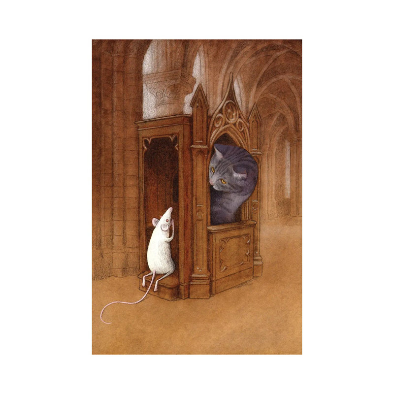 Pure Soul by Pawel Kuczynski - Painting on Canvas, Wrapped Canvas, 20.32 cm H x 30.48 cm W