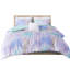 Édredon pour lit simple avec accents et coussin Watercolor Tie Dye-129761469