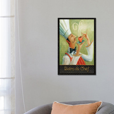 Cafe Moustache I by Lisa Audit - Gallery-Wrapped Canvas Giclée on Canvas