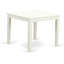 L'ensemble de table de salle à manger 5 pièces pour 4 personnes comprend une table de cuisine carrée et 4 chaises Parson rembourrées en lin beige clair, lin blanc-1619815901-1689694929-1689694928
