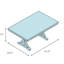 Avery Pine Wood Dining Table