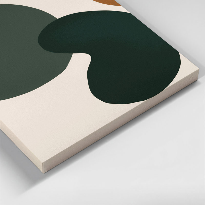 Minimalisme 54, art mural sur toile beige, H 11 po x l 14 po