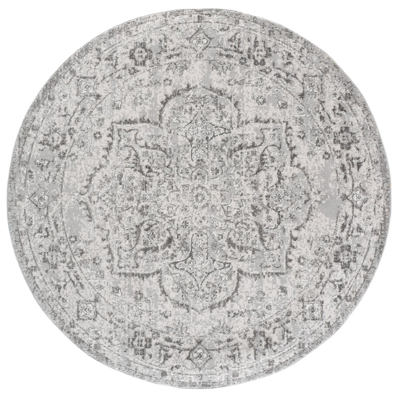 Chamber 214 Performance Oriental Rug, 6'-7" X 6'-7" Round