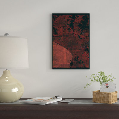 «Lima Infrared Urban Blueprint Map», impression sur toile