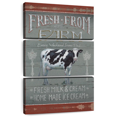 Kema Farmers Market II On Wood Wall Sign
