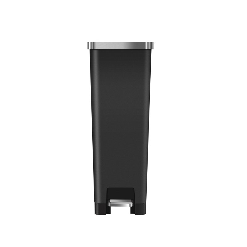 Hana Recycler Bin, Grey, 60" H x 22" W x 35" D, 30