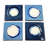 Ceramic Square 4 Piece Coaster Set