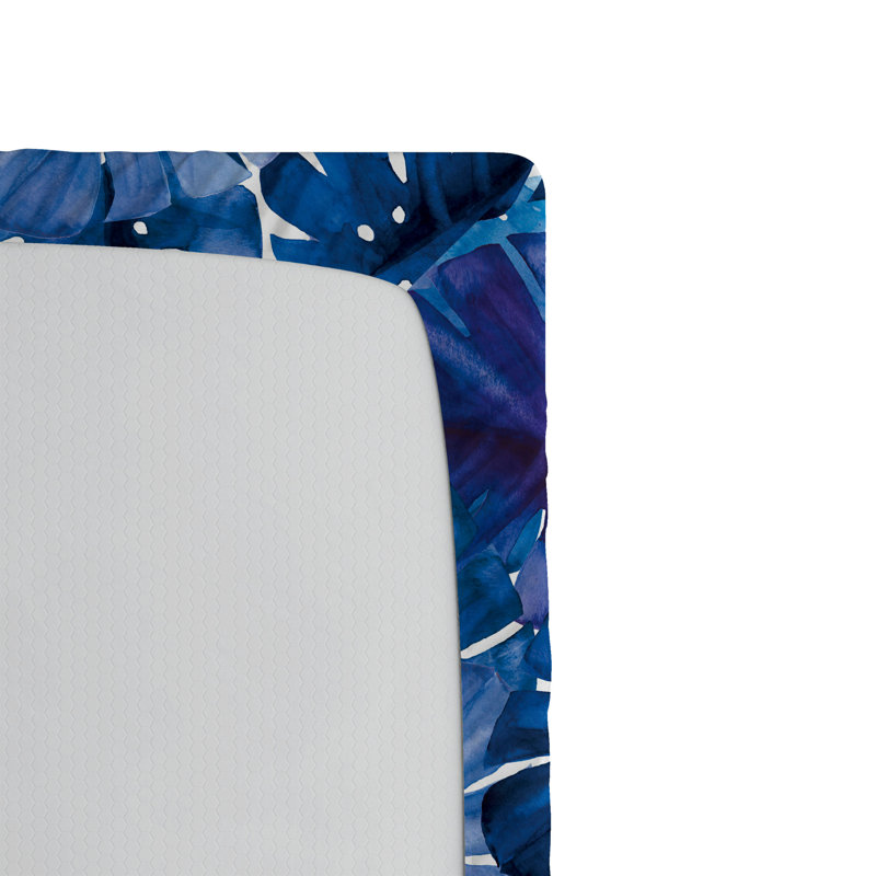 Drap-housse Ambesonne, Lavande foncé, indigo / floral, Drap-housse de taille double