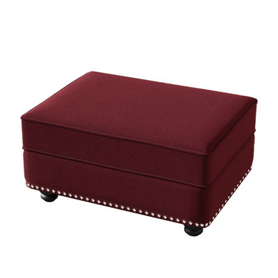 Velours bordeaux confortable, 10,9 kg, 80 cm de profondeur, 60 cm de largeur, 42 cm de hauteur, multifonctionnel, à combiner avec un fauteuil, tissu doux pour appartements, peut servir de tapis de jeu et de coussin pour la peau