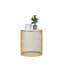 Tables d'appoint rondes en métal Ronaya-2076671233