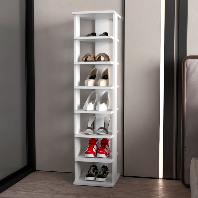 Range-chaussures, Blanc
