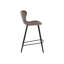 Arabella Barstool - Bravo Portabella / Polo Club Kohl Grey-972636577-1056852857