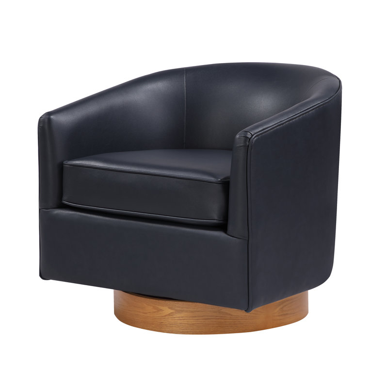 Chaise pivotante demi-tonneau Maisy Midnight