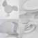 Laurenzo 22'' Blade LED Flush Mount Ceiling Fan with Remote Control and Light Kit Included