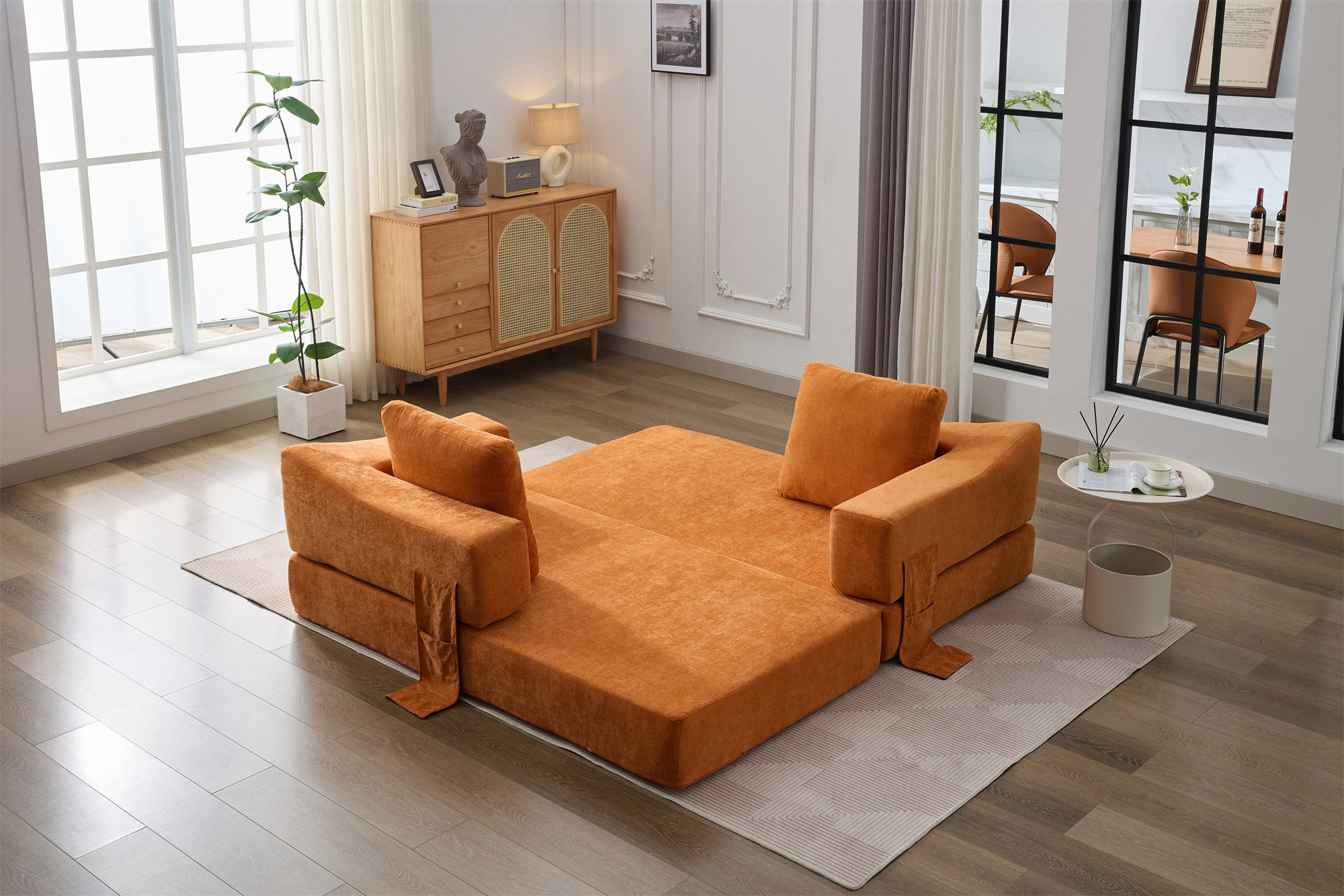 Latitude Run® Modern Minimalist Sofa | Wayfair